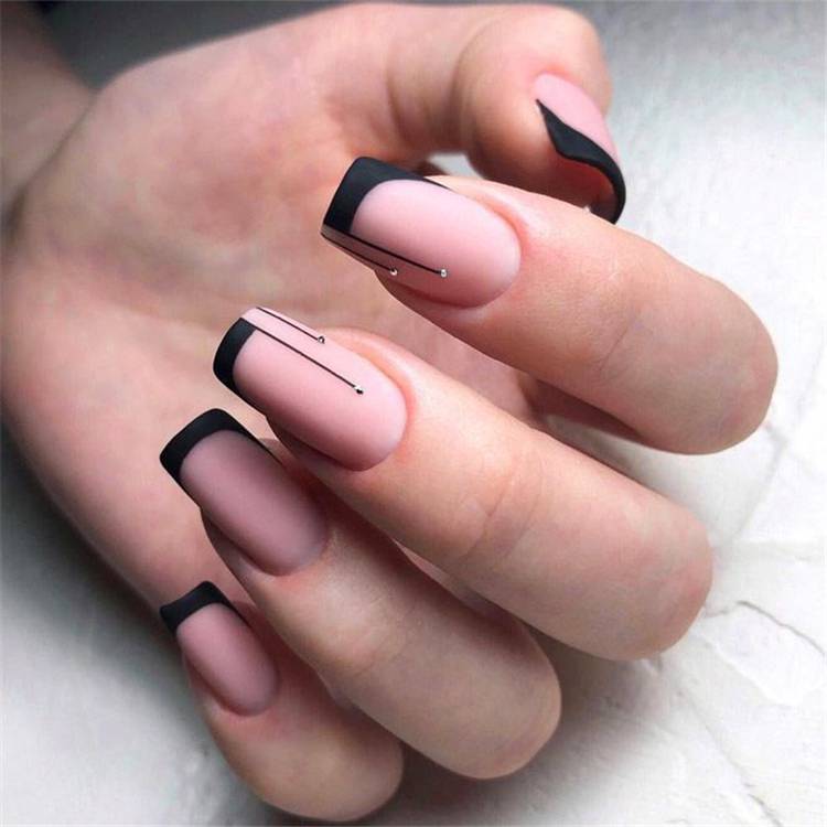 30 Gorgeous French Tip Nail Designs For Your Inspiration Women Fashion Lifestyle Blog Shinecoco Com