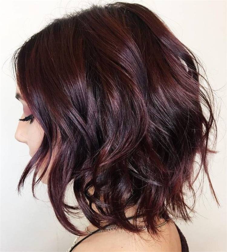 Pretty Bob Haircut And Hairstyles In Different Colors For You; Bob Haircuts; Bob Hairstyles; Bob Hair; Pink Bob Hairstyle; Burgundy Bob Hairstyles; Fringe; Bob Hairstyle With Colors; Bob Haircuts With Colors; Hairstyles; Haircuts; #haircut #hairstyle #Bobhairstyle #bobhaircut #bobhairwithcolors #bobhairstyles