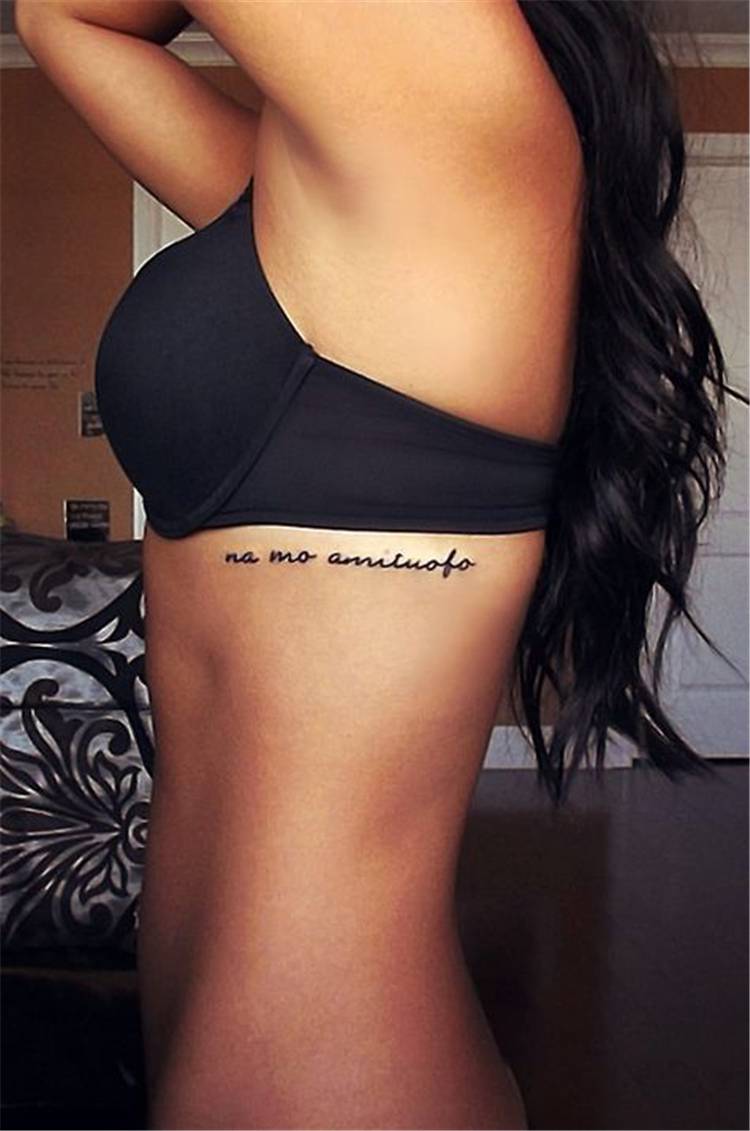 Inspirational And Meaningful Quotes Tattoo Ideas For You; Quotes Tattoo; Quotes Tattoo Ideas; Meaningful Quotes Tattoo; Quotes Tattoo Ideas For Your Inspiration; Tattoo Ideas; Quotes Tattoo; Meaningful Quotes; Small Tattoo; Arm Tattoo; Collarbone Tattoo; Wrist Tattoo; Side Rib Tattoo; #smalltattoo #armtattoo #quotestattoo #meaningfultattoo #sideribtattoo #tattoodesign #tattoo