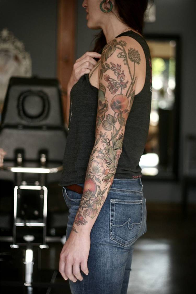 Gorgeous Sleeve Tattoo Designs You Must Fall In Love With; Awesome Sleeve Tattoos; Sleeve Tattoos; Sleeve Tattoos For Women; Arm Tattoos; Arm Sleeve Tattoo; Floral Sleeve Tattoo; Inspirational Sleeve Tattoos; Mandala Sleeve Tattoo; Floral Tattoo; Floral Sleeve; #sleevetattoo #sleeve #tattoo #floraltattoo #sleevefloraltattoo #mandalasleevetattoo #creativesleevetattoo #fullsleevetattoo