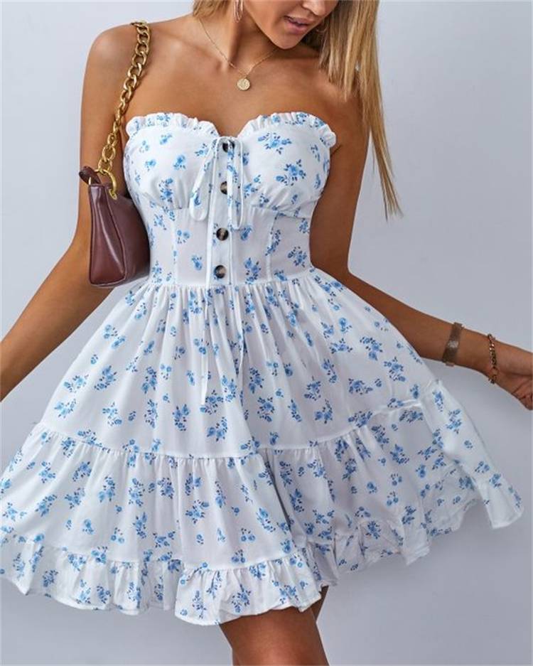 Casual Summer Dresses You Need To Copy Right Now; Spring Dress; Dress Outfits; Summer Dress; Floral Dress; Printed Dress; Polka Dots Dress; Spring Outfits; Casual Dress; White Casual Dress;#dress #springdress #floraldress #printeddress #whitedress #casualdress #polkadotsdress #summerdress #dressoutfits
