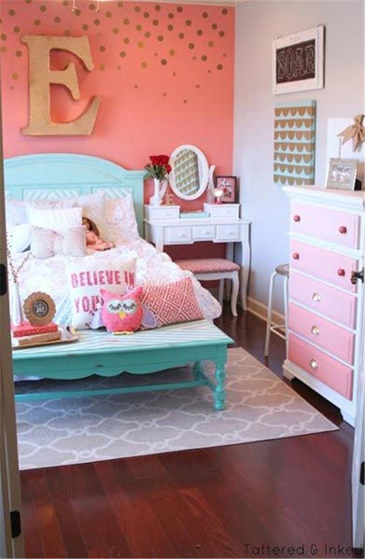 Pretty And Dreamy Teen Gilr's Bedroom Decoration Ideas; Home Decor; Bedroom Decor; Girl Bedroom; Girl Bedroom Decoration; Teen Girl Bedroom; Pretty Bedroom; Bedroom Makeover; Pink Princess Bedroom Decoration; Colorful Bedroom Decoration #bedroomdecoration #homedecor #girlbedroom #bedroommakeover #pinkbedroom #prettybedroom #girlbedroomdecor 