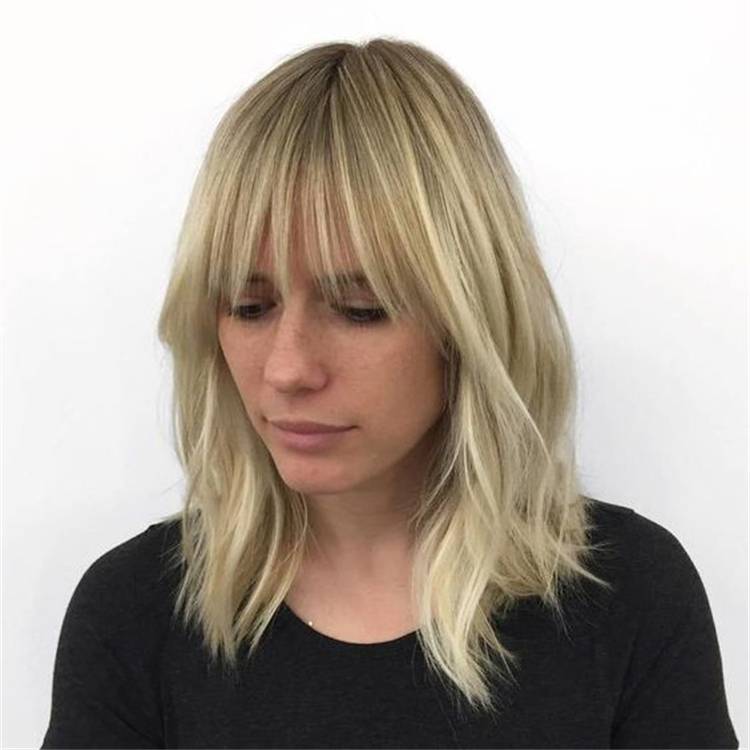 Pretty And Casual Hairstyles For Medium Length Hair; Hairstyle; Medium Hair; Hair Idea; Casual Hairstyle; Bob Hairstyle; Messy Hairstyle; Braided Hairstyle; Hairstyles With Bangs; Layered Bob Hairstyle; Wave Hairstyle; #hairstyle #hairidea #braidedhairstyle #hairstylewithbangs #messyhairstyle #casualhairstyle #bobhairstyle #layeredhairstyle #wavehairstyle