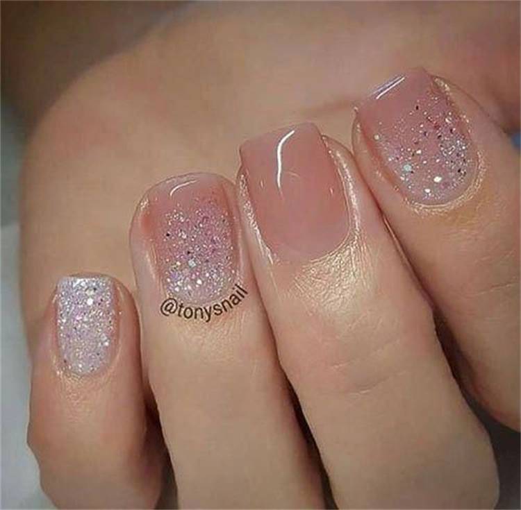 Gorgeous And Classic Nude Nail Designs To You; Nude Nail Design; Nail Design; Nude Sqaure Nail; Nude Coffin Nail; Nude Stiletto Nail; Glitter Nail; Rhinestone Nail; #nail #naildesign #nudenaildesign #nudesquarenail #nudecoffinnail #nudestilettonail #rhinestonenail #glitternail