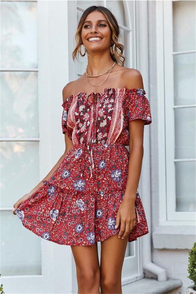 30 Trendy Off The Shoulder Outfits To Make Your Summer Hotter - Women ...