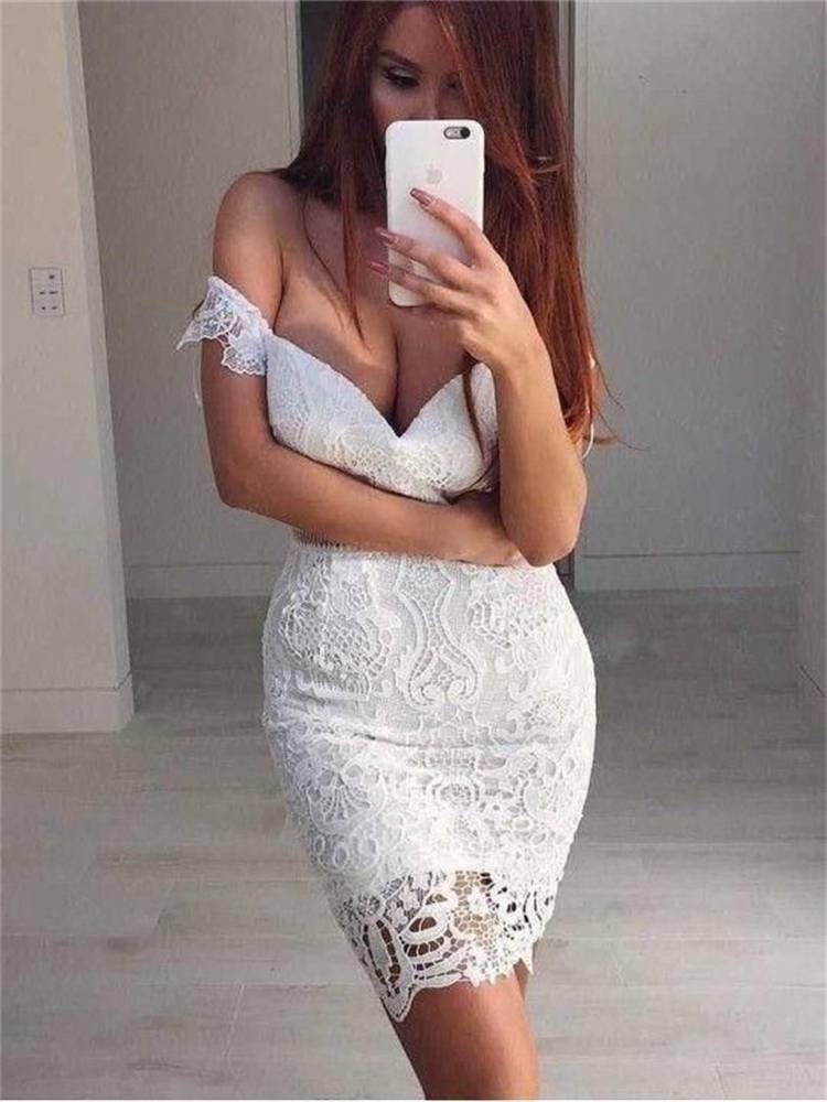 Sexy Party Dress Outfits To Give You The Queen's Look; Party Outifts; Night Club Outfits; Sexy Outfits; Sexy Party Outifts; Sexy Night Club Outfits; Clubbing Outfits; Party Bodycon Dress; Party Mermaid Dress; White Party Dress; #outfits #partyoutfits #nightcluboutfits #sexyoutfits #partydress #minidress #bodycondress #bodyconskirt #partylongdress