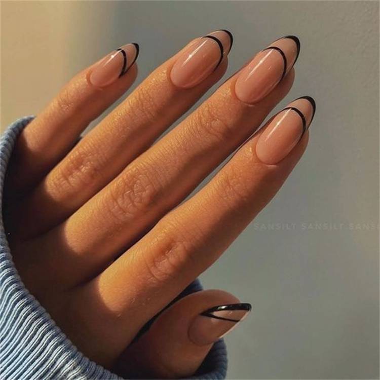Cool Minimalist Nail Designs You Must Love; Minimalist Nail Design; Minimalist Nail; Nail; Nail Design; Stylish Nail; Short Square Minimalist Nail; Coffin Minimalist Nail; Almond Minimalist Nail; #nail #naildesign #minimalistnail #minimalistnaildesign #squareminimalistnail #coffinminimalistnail #almondminimalistnail