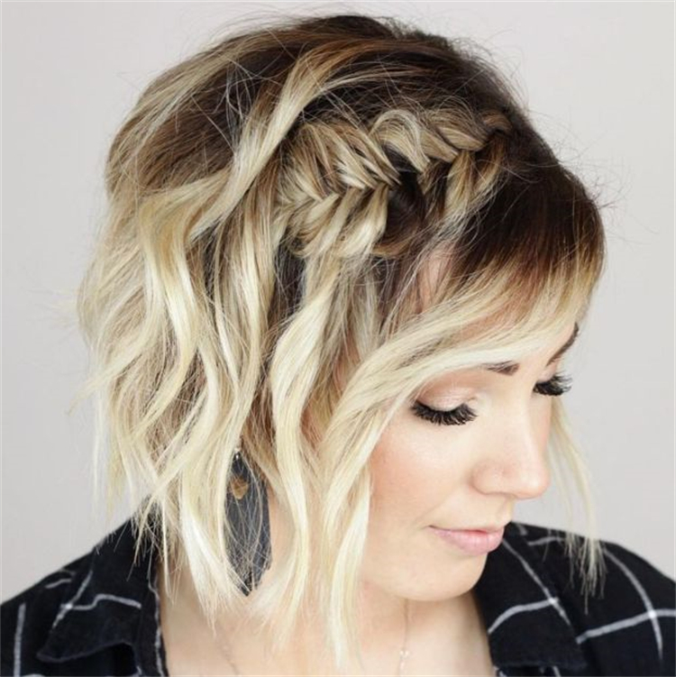 Gorgeous Hairstyles With Braids For Your Inspiration; Hairstyle; Braided Hairstyles; Bob Braids Hairstyles; Spring Hairstyle; French Braided; Half Up Half Down Braids Hairstyles; Top Knot Braids Hairstyles #braidedhairstyle #hairstyle #springhairstyle #bobbraidshairstyle #halfuphalfdownbriadshairstyle #topknot #topknothairstyles 