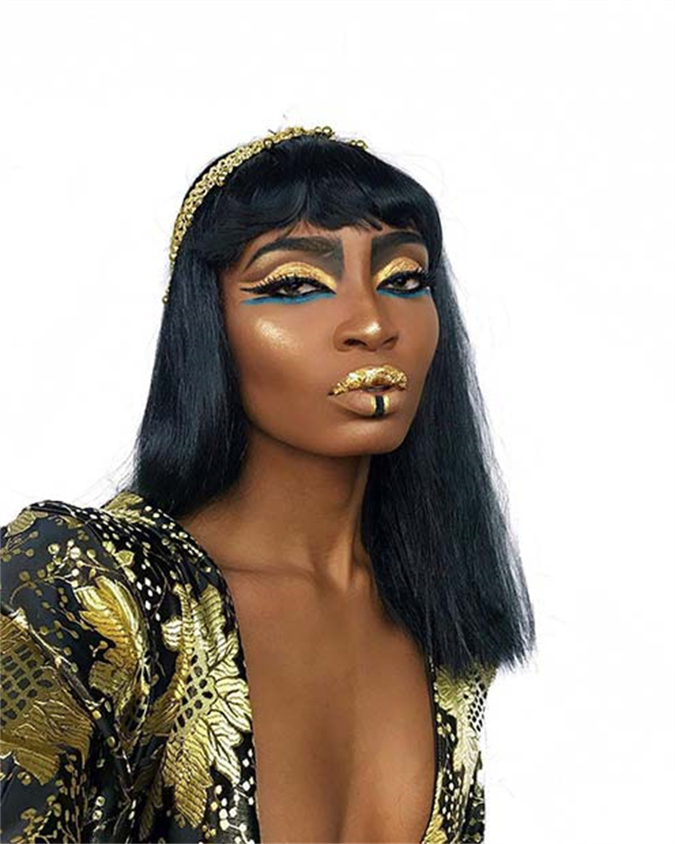 Horrible Halloween Makeup Ideas To Give You Inspiration; Halloween Makeup; Halloween; Pennywise Halloween Makeup; Doll Halloween Makeup; Cleopatra Halloween Makeup; Devil Halloween Makeup; Witch Halloween Makeup #halloween #halloweenmakeup #makeup #scarymakeup #witchmakeup #pennywisemakeup #devilmakeup #cleopatramakeup #dollmakeup