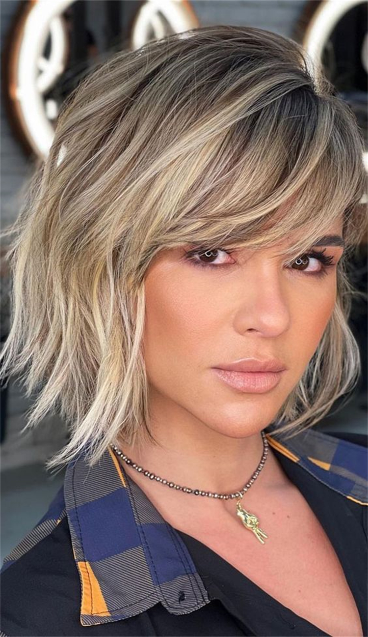Hairstyles To Cover Your Big Forhead And Make It Flawless; Hairstyles; Bob Hairstyles; Bangs Hairstyles; Curtain Bangs Hairstyles; Side Bangs Hairstyles; Fringe Hairstyles; Bob Haircut; #hairstyles #bobhairstyles #bobhaircut #bangshairstyles #curtainbangs #sidebangshairstyles #fringehairstyles #hairideas