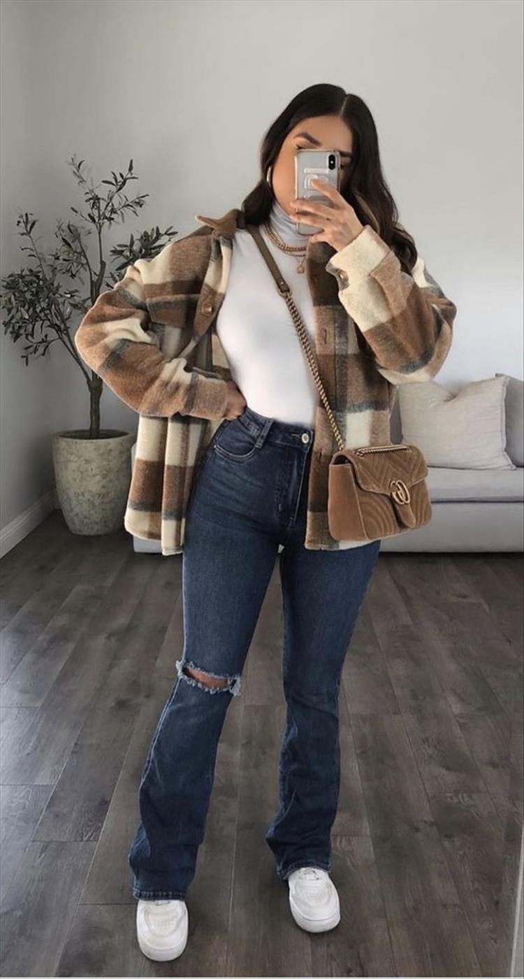#outfits, cardigan outfits, fall outfits, highknee boots, plaid shirtoutfits, skirt outfits, sweaterandjeasn outfits #falloutfits #cozyoutfits #autumnoutfits #stylishoutfits 