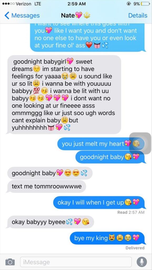 50 Sweet Teen Couple Texts To Make You Fall In Love - Women Fashion ...