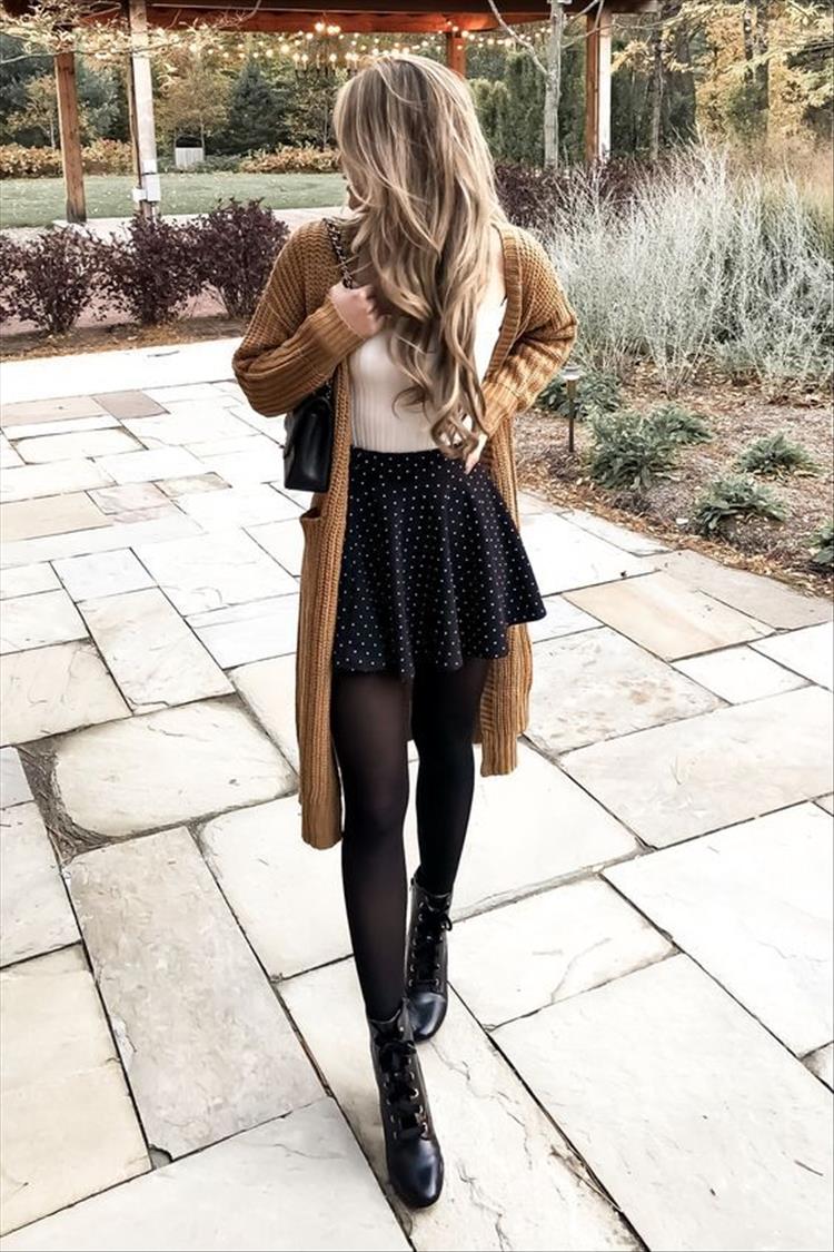 #outfits, cardigan outfits, fall outfits, highknee boots, plaid shirtoutfits, skirt outfits, sweaterandjeasn outfits #falloutfits #cozyoutfits #autumnoutfits #stylishoutfits 