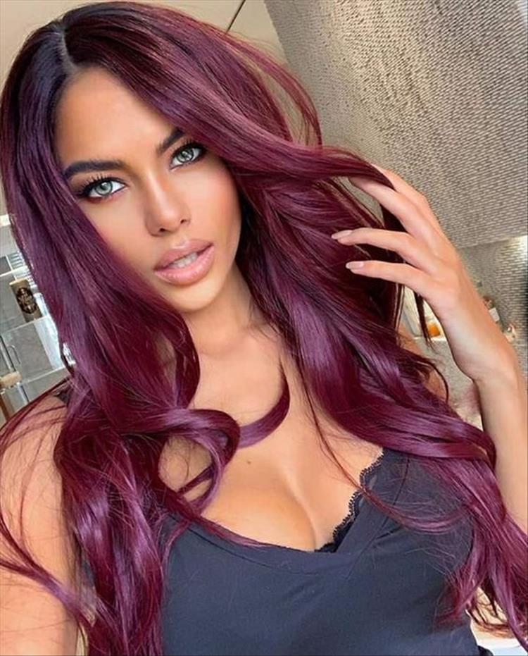 #hairstyle, balayage hair color, caramel hair color, fall hair color, hair, haircolor, pink hair color,#haircolor, hair color, ombre color, ombre hair, ombre hair color #fallhaircolor #autumnhaircolor